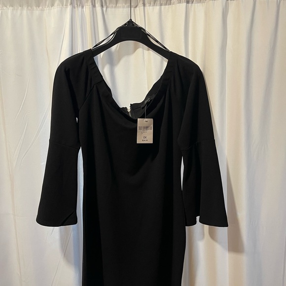Forever 21 Chic Black Long Sleeve Dress - Picture 6 of 9